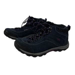 RYKA Women's Suede hiking boots Size 8 purple ankle